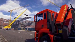 Construction Simulator - Stadium Expansion Launch Trailer
