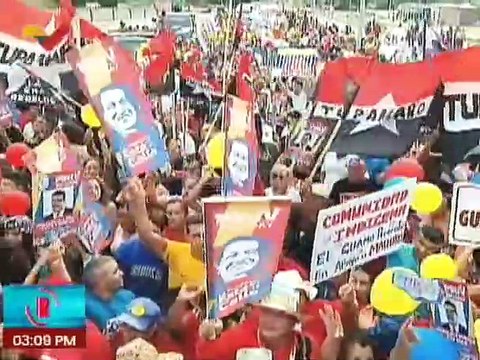 Monagas | Ciudadanos de Aguasay demostraron su apoyo al Pdte. Nicolás Maduro