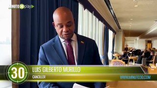 No se habló de constituyente canciller Murillo tras reunión con miembros del Consejo de Seguridad de la ONU