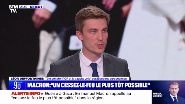 Gaza: Léon Deffontaines veut mettre hors d'état de nuire Benjamin Netanyahu en cessant les accords commerciaux avec l'Europe