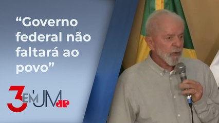 “Vamos cuidar com o carinho que merece”, diz Lula em discurso sobre RS