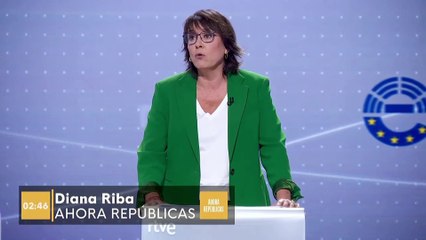 Diana Riba (Ahora Repúblicas) pide que catalán, euskera y gallego sean oficiales en la UE