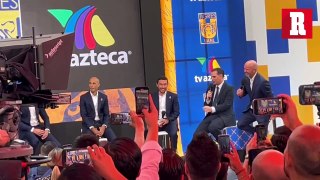 Ricardo Salinas TIRA DARDO a Televisa en presentación de TIGRES