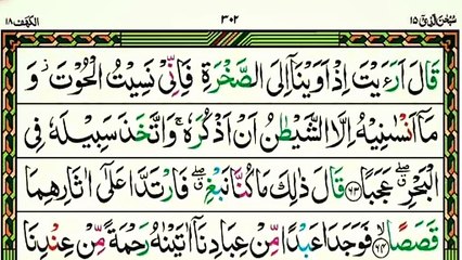 Surah Al Kahf Page 9 | Holly Quran Beautiful Recitation