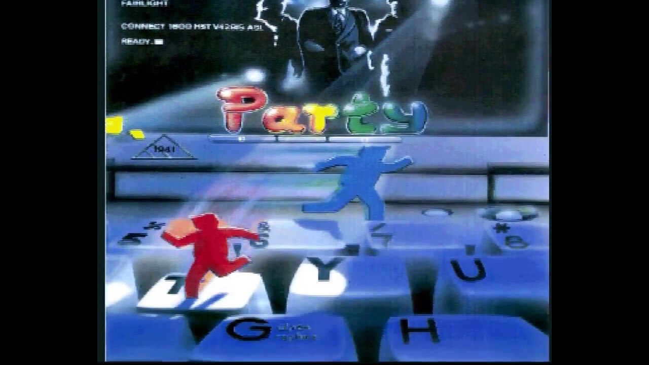 Amiga Demo - Rainbow Party Invitation by Radwar _ Spreadpoint _ TRSI & Fairlight