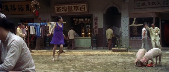 Pelicula Kung Fu Sion - Escena Señora Casera