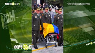 Descansa en paz, Coronel Moreno Millán La Policía Nacional le rinde homenaje
