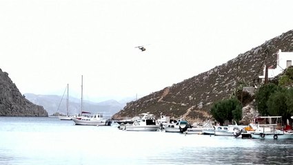 Michael Mosley: Watch rescuers search Greek island for missing TV doctor