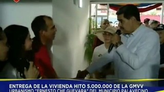 Pdte. Maduro entrega la vivienda Hito 5 millones en el Urb. 