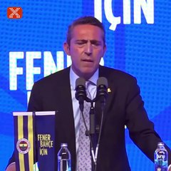 Ali Koç: "Çok şükür her branşta Fenerbahçeliyiz"