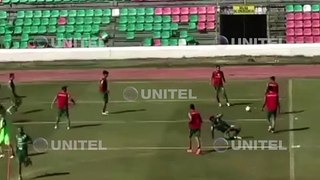 Así fue la dura lesión que sufrió Quinteros en pleno entrenamiento