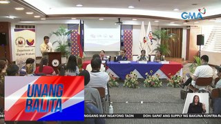 DMW, NATCCO, at DAWN, pumirma ng MOUs para bigyan tulong ang mga OFW at kani-kanilang pamilya | Unang Balita