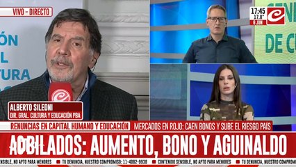 Sileoni: "Hay una inversión muy importante en módulos para docentes"