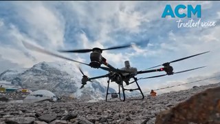 World's first drone deliveries on Mount Everest