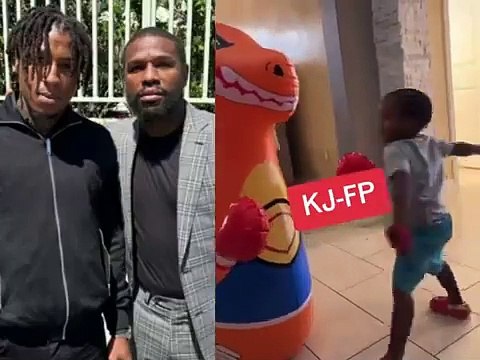 NBA Youngboy’s 3-year-old son shows his punching power NBA Youngboy’s 3-year-old son shows his punching power