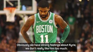'It's personal!'- Celtics fans bringing the hate to Kyrie for Game 1