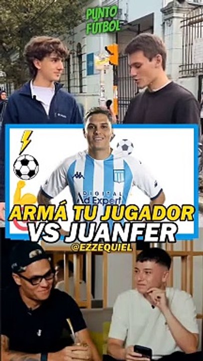 Arma tu jugador vs Juanfer