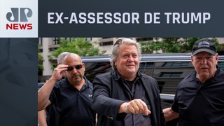 Steve Bannon deve começar a cumprir pena em 1º de julho