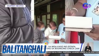 Babae, arestado dahil sa mga kaso ng estafa, carnapping, at paglabag sa bouncing check law | Balitanghali