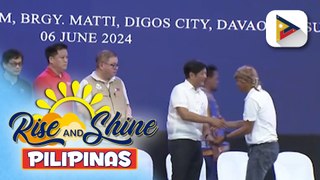 PBBM, pinangunahan ang pamamahagi ng tulong sa Digos City, Davao del Sur; Iba pang ahensya ng gobyerno, naghatid din ng tulong sa Digos City