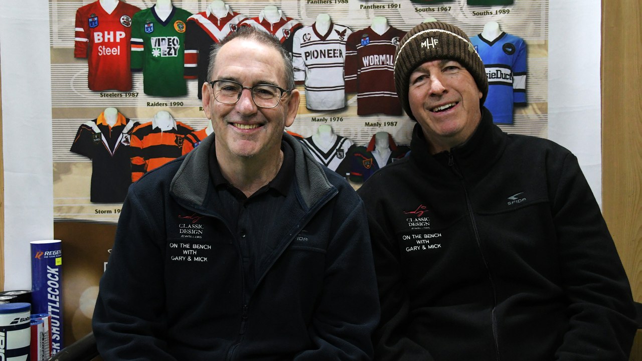 On the bench with Mick and Gary 07.06.24