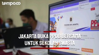 Jakarta Buka PPDB Bersama atau Jalur Gratis untuk Sekolah Swasta, Ini Penjelasannya