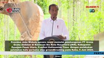 Presiden Jokowi Lakukan Groundbreaking PT. Arena Graha Andalan di IKN