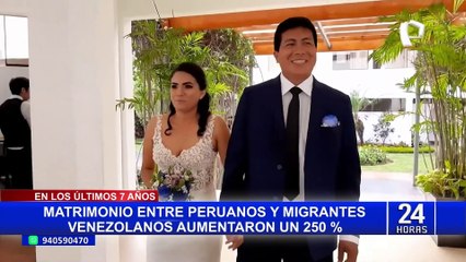 Crecen los matrimonios peruano-venezolanos: ¿amor o conveniencia?