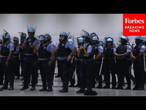 Chicago Police Conduct Training Exercises In Preparation For Democratic National Convention