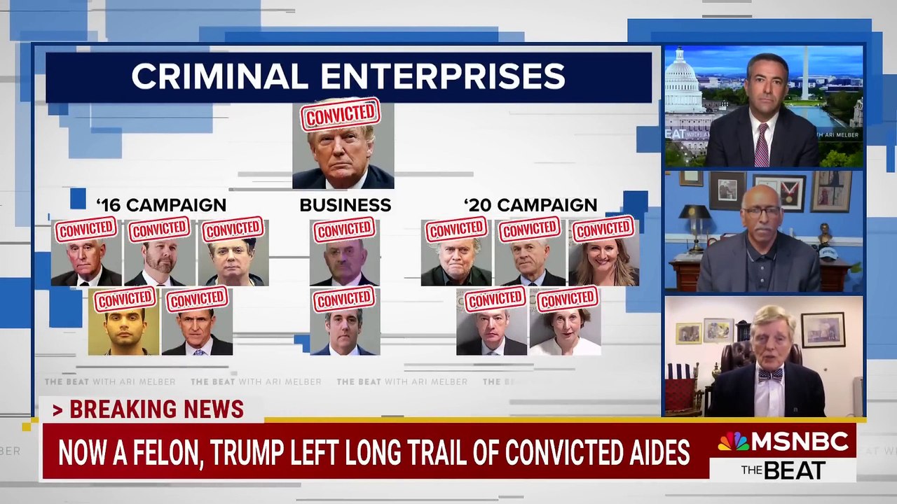 Alert_ Felon candidate Trump and convicted allies threaten U.S. officials after guilty verdict