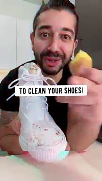 Shoe Cleaning Hacks!   Save your money and clean your shoes naturally..  .....#lifehacks #diy #howto #shoes #cleaning #cleaningtips #tipsandtricks #lifestyle #fashion