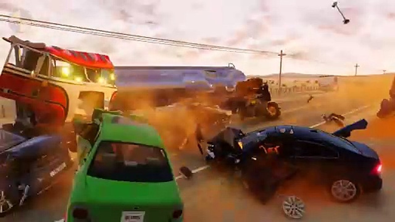 Truck and Car Accidents #81  BeamNG.Drive