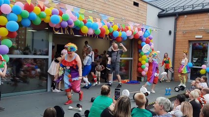 Gazeta Lubuska. Cyrk w przedszkolu w Małomicach