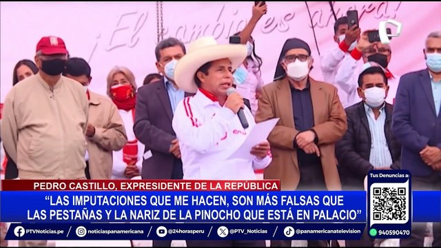 Pedro Castillo: Fiscalía pide ampliar 18 meses prisión preventiva por golpe de Estado