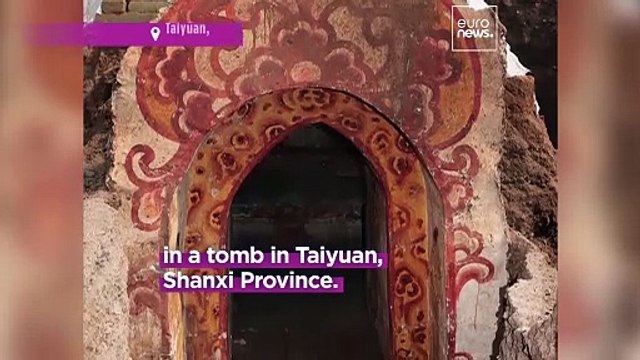 Archaeologists uncover stunning Tang Dynasty murals in ancient Taiyuan tomb