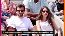 PHOTOS Manu Katché et Pablo Mira posent avec leurs amoureuses, Claudia Tagbo en couple mais plus discrète à Roland-Garros