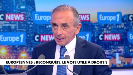 Éric Zemmour :  «Le vote Jordan Bardella est un vote bidon»