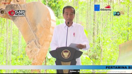 Pembangunan PT Arena Graha Andalan di IKN Dimulai, Presiden Jokowi Lakukan Groundbreaking