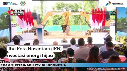 Jokowi Lakukan Groundbreaking Nusantara Sustainability Hub di IKN