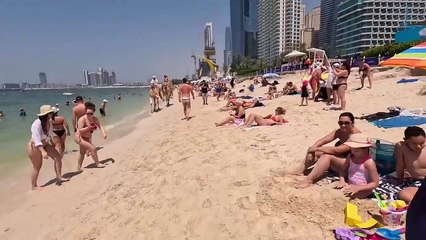 Dubai Marina Beach A Great Day