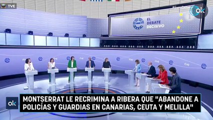 Montserrat le recrimina a Ribera que «abandone a policías y guardias en Canarias, Ceuta y Melilla»