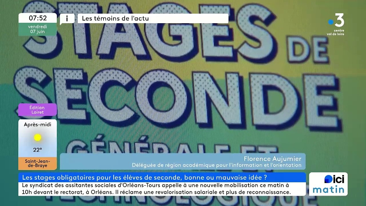 France Bleu Orléans - Les témoins de l'actu : Florence Aujumier
