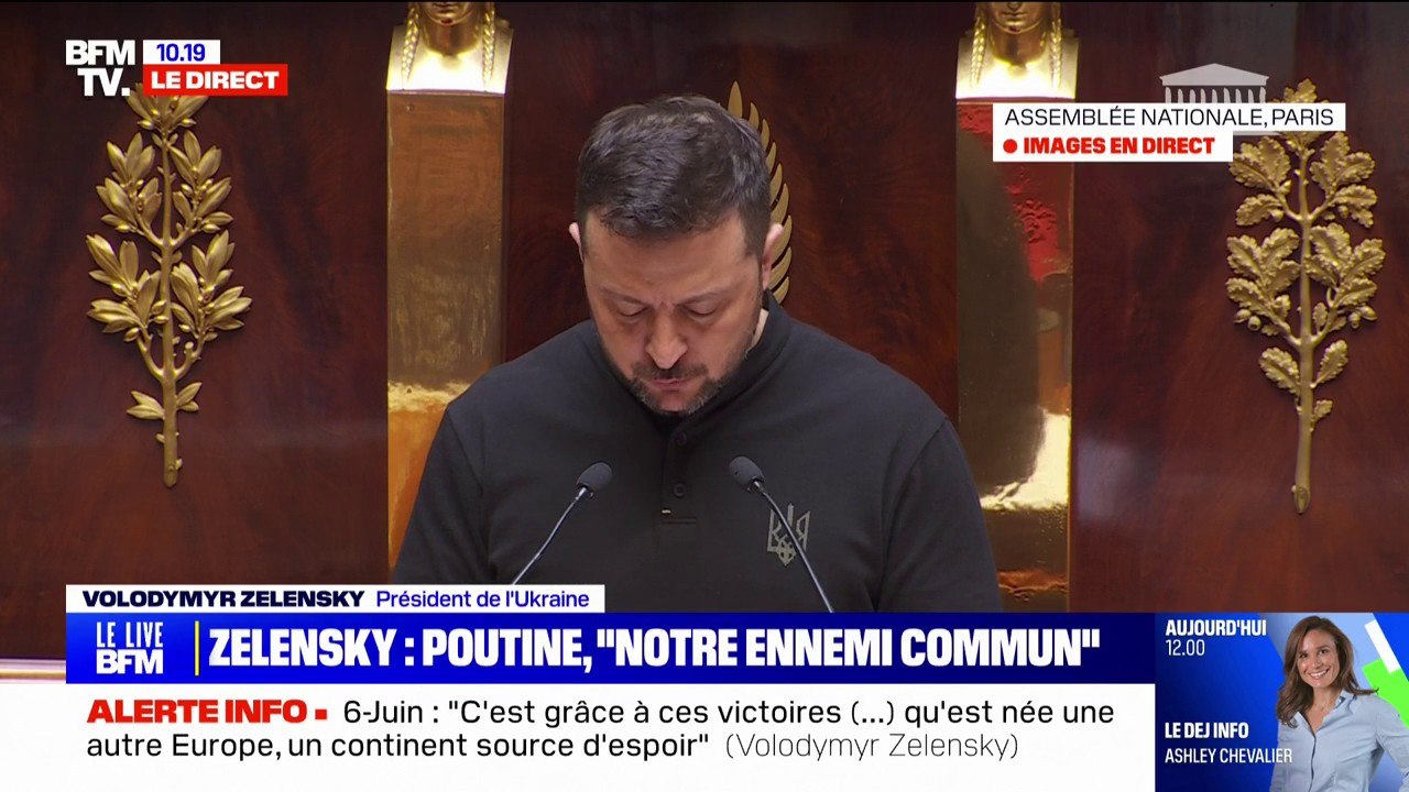 Guerre en Ukraine: "Nous n'avons pas le droit de perdre", affirme Volodymyr Zelensky