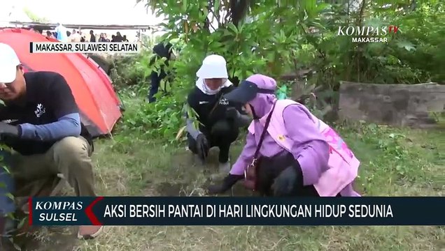 Aksi Bersih Pantai Di Hari Lingkungan Hidup Sedunia