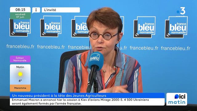 Justin Lemaitre, secrétaire général des Jeunes Agriculteurs de Seine-Maritime