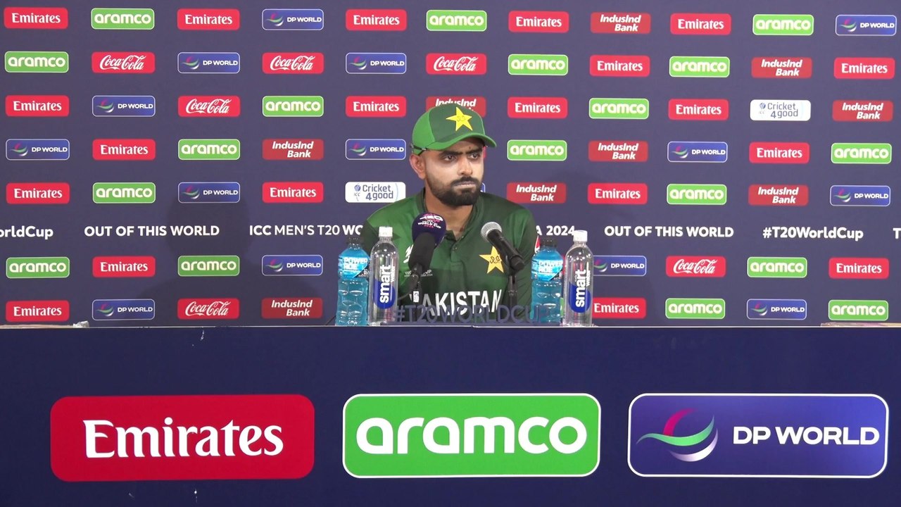Pakistan's Babar Azam on their humiliating defeat to the USA at the ICC T20 Cricket World Cup