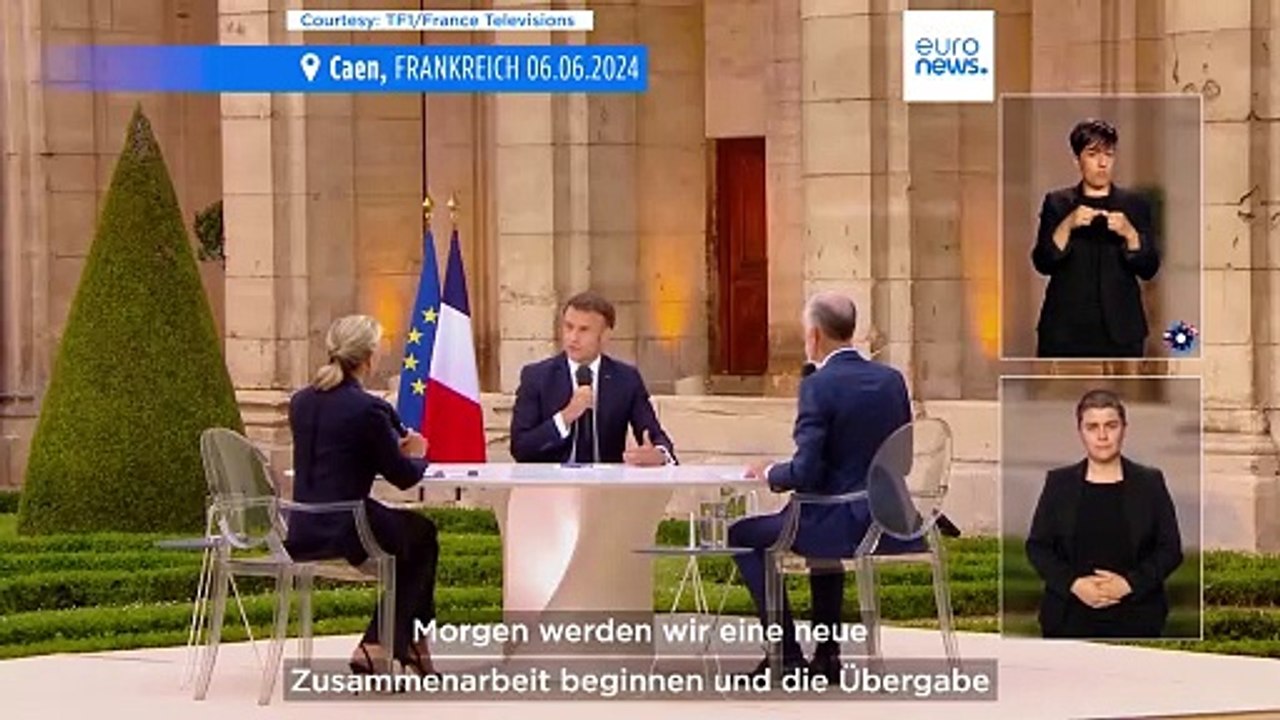 Macron: Französische Kampfjets für die Ukraine