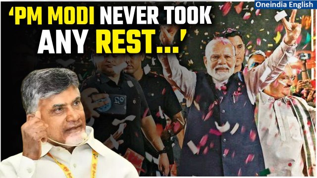 Modi 3.0: N Chandrababu Naidu Proposes The Name Of Narendra Modi As The Prime Minister