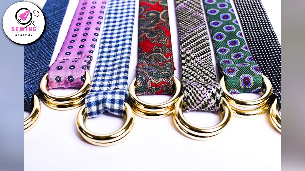 20 Fabric Belt Sewing Projects | 20 Fabric Belts Ideas DIY