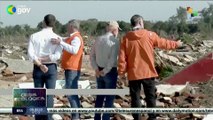 Presidente Lula Da Silva  visita zonas devastadas por inundaciones